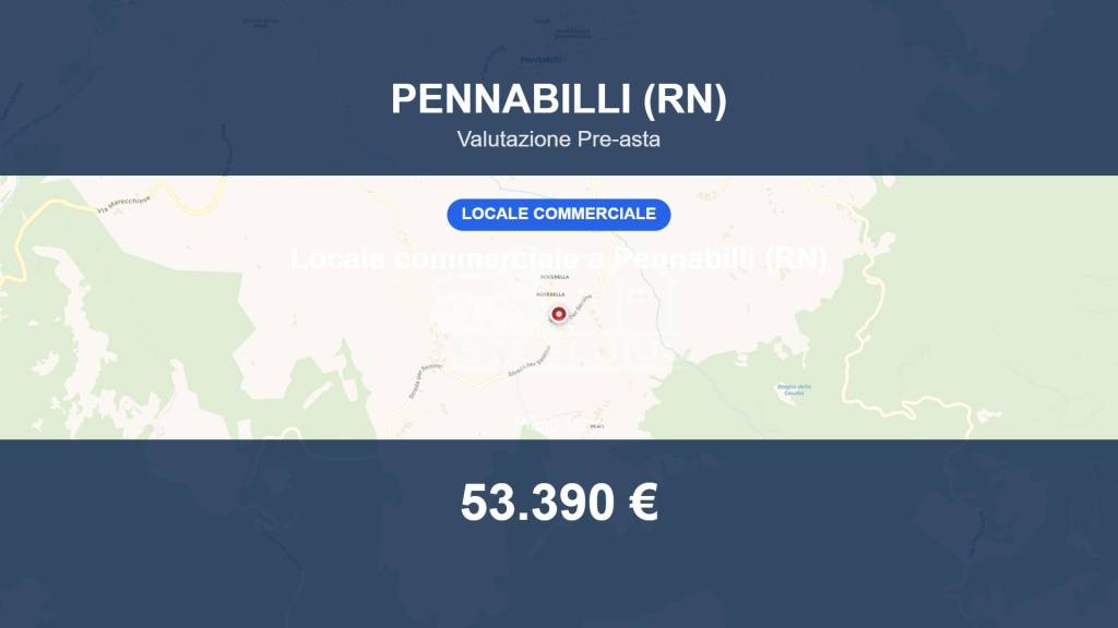 locale commerciale in vendita a Pennabilli in zona Miratoio