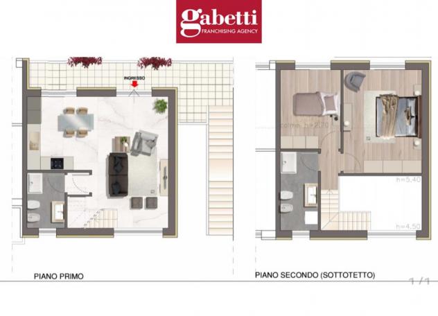 appartamento in vendita a Montescudo-Monte Colombo in zona Montescudo