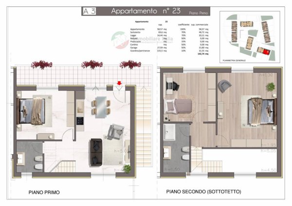 appartamento in vendita a Montescudo-Monte Colombo