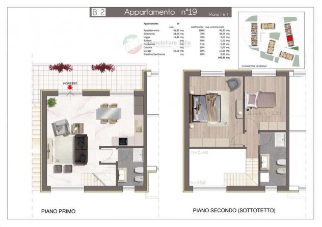 appartamento in vendita a Montescudo-Monte Colombo