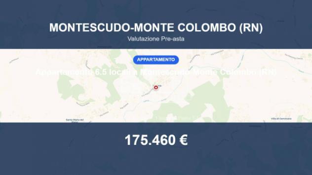 appartamento in vendita a Montescudo-Monte Colombo in zona Monte Colombo