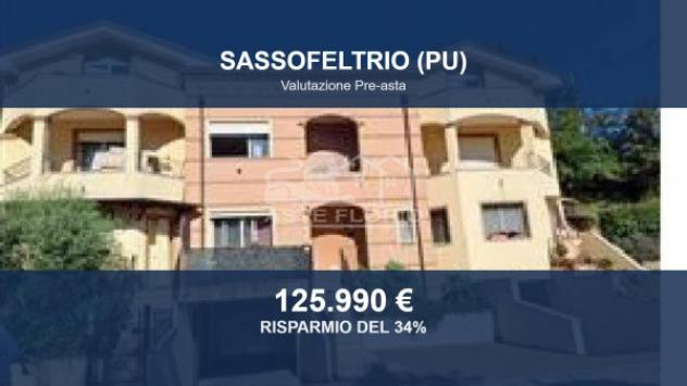 appartamento in vendita a Sassofeltrio in zona Fratte