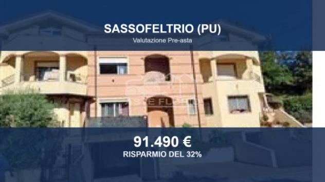 appartamento in vendita a Sassofeltrio in zona Fratte