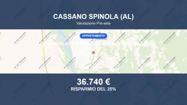 appartamento in vendita a Cassano Spinola