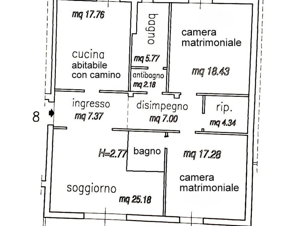 appartamento in vendita a Montemurlo in zona Fornacelle