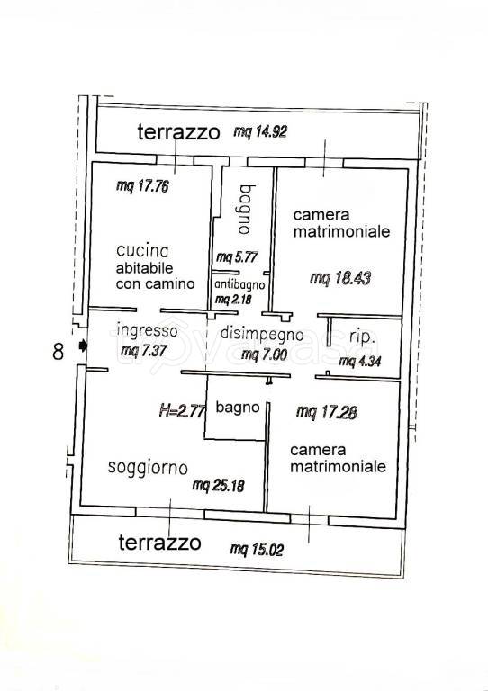 appartamento in vendita a Montemurlo