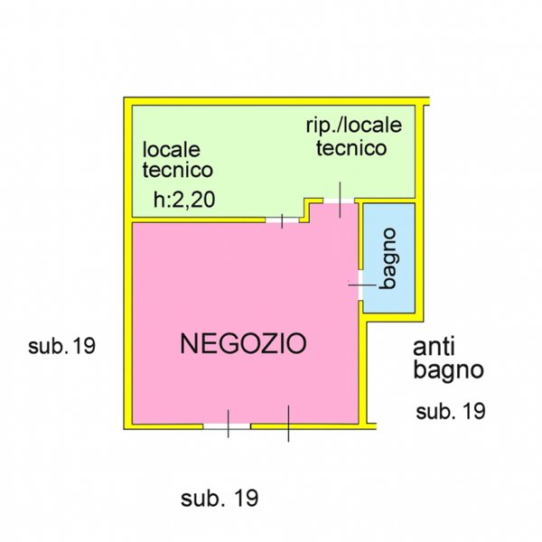 negozio in vendita a Montemurlo in zona Fornacelle