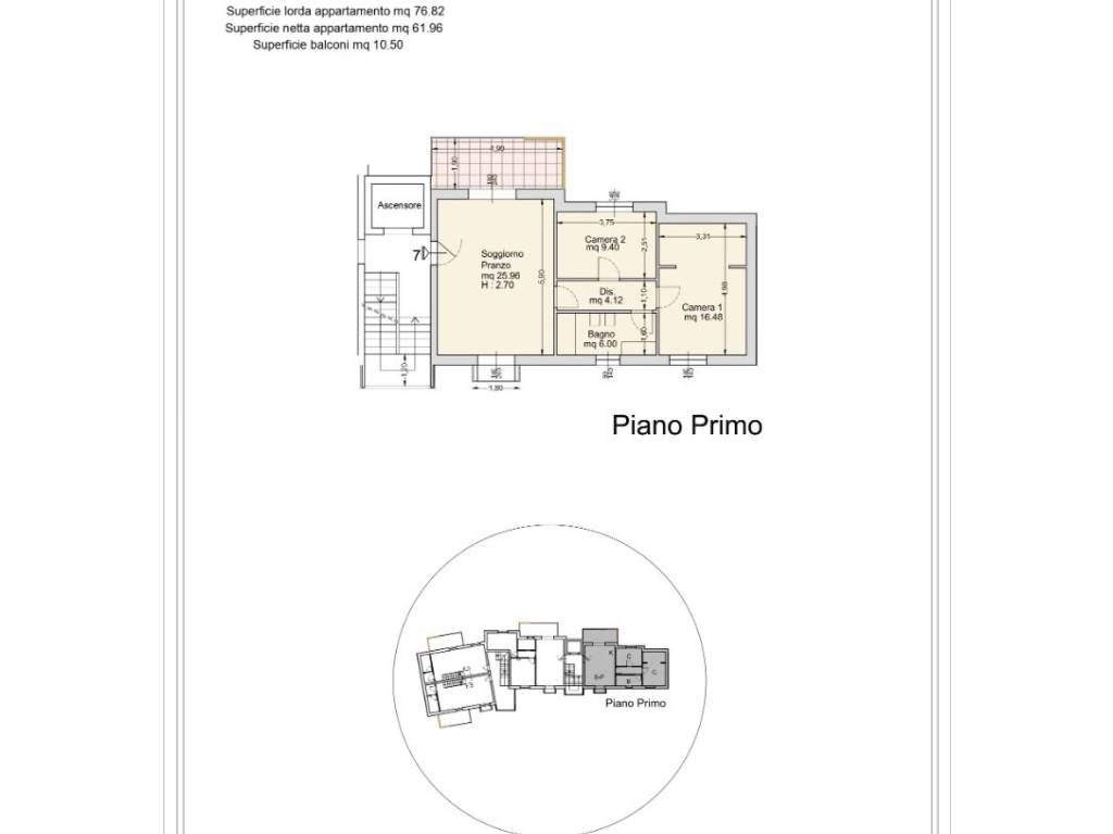 appartamento in vendita a Montemurlo in zona Fornacelle