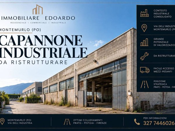 locale commerciale in vendita a Montemurlo in zona Ponte Bocci