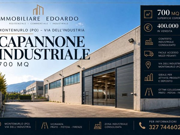 locale commerciale in vendita a Montemurlo in zona Ponte Bocci