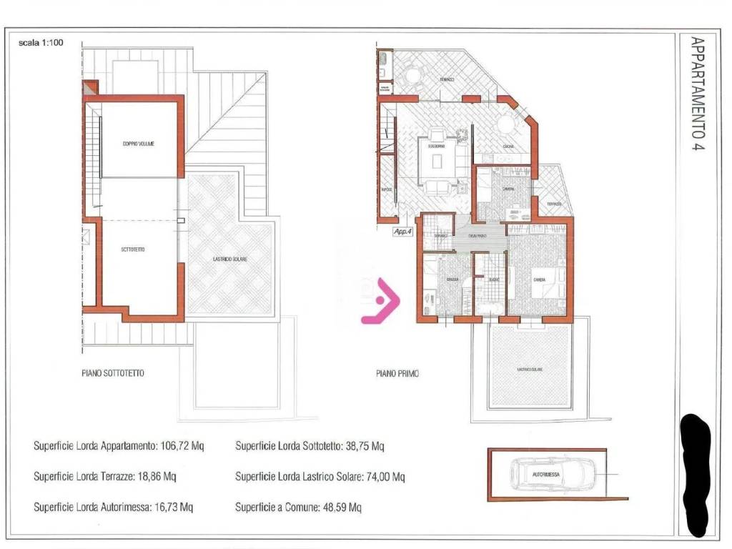 appartamento in vendita a Poggio a Caiano
