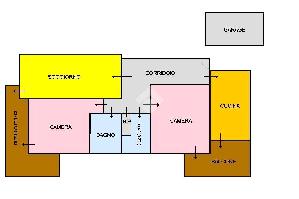 appartamento in vendita a Prato in zona Santa Gonda