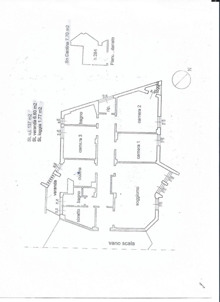 appartamento in vendita a Prato