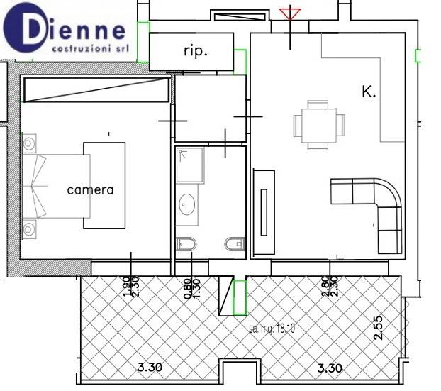 appartamento in vendita a Prato