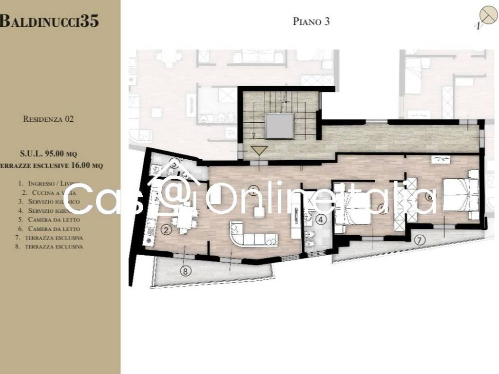 appartamento in vendita a Prato