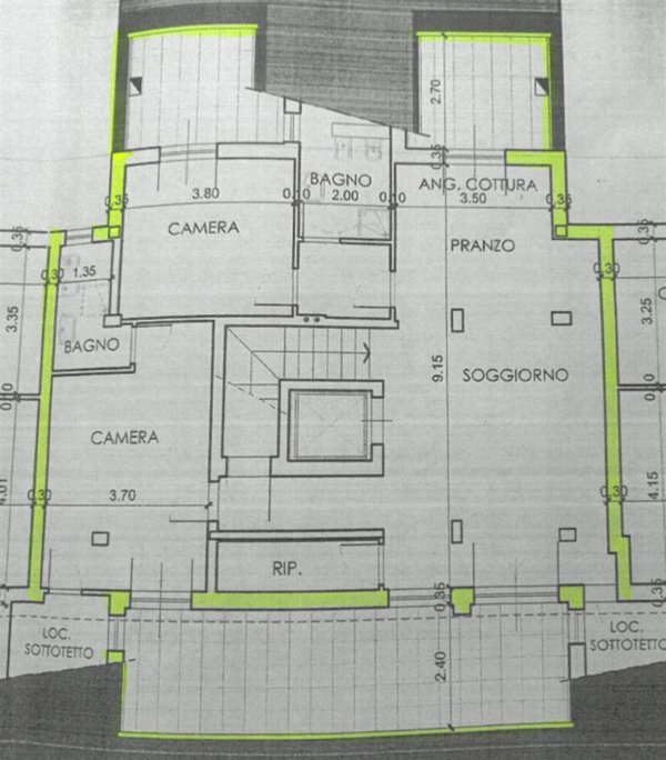 appartamento in vendita a Prato in zona Coiano