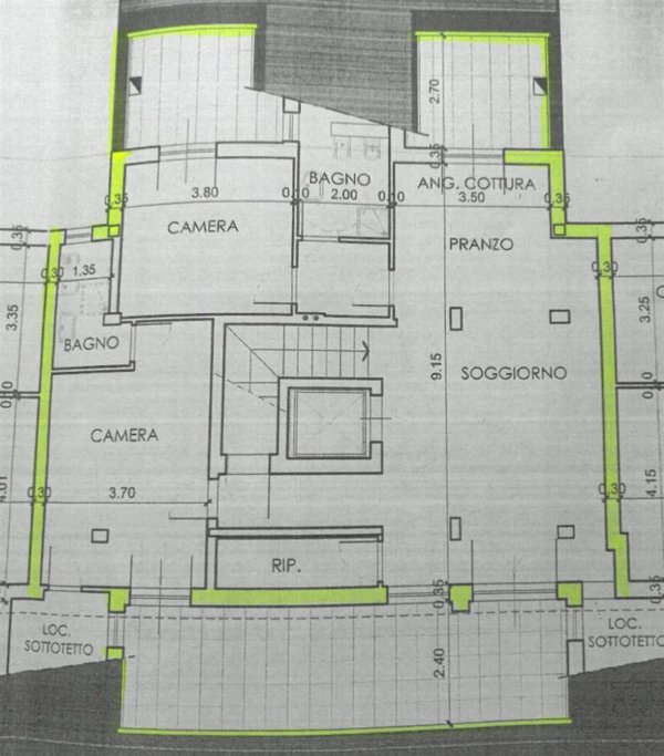appartamento in vendita a Prato in zona San Martino