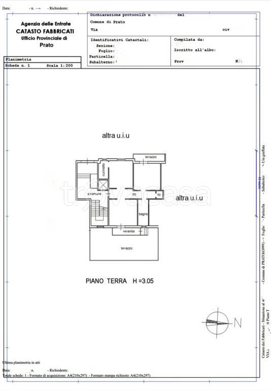 appartamento in vendita a Prato
