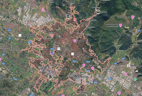 appartamento in vendita a Prato in zona Grignano