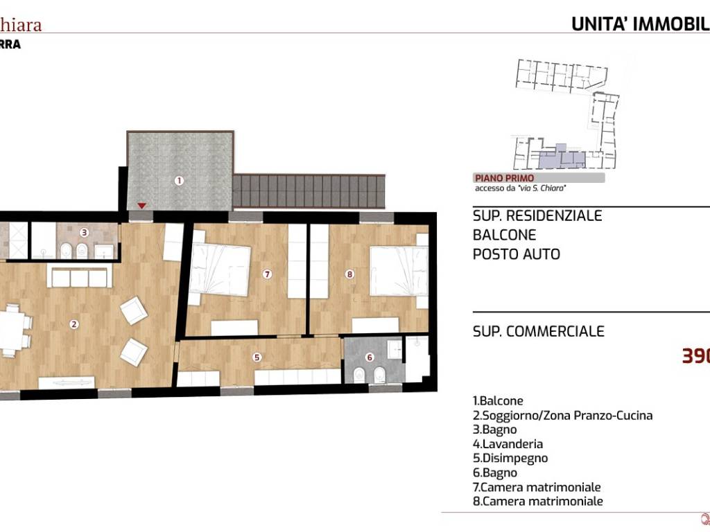 appartamento in vendita a Prato