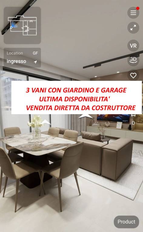 appartamento in vendita a Prato