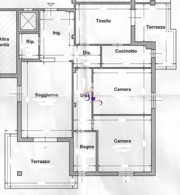 appartamento in vendita a Prato in zona Grignano