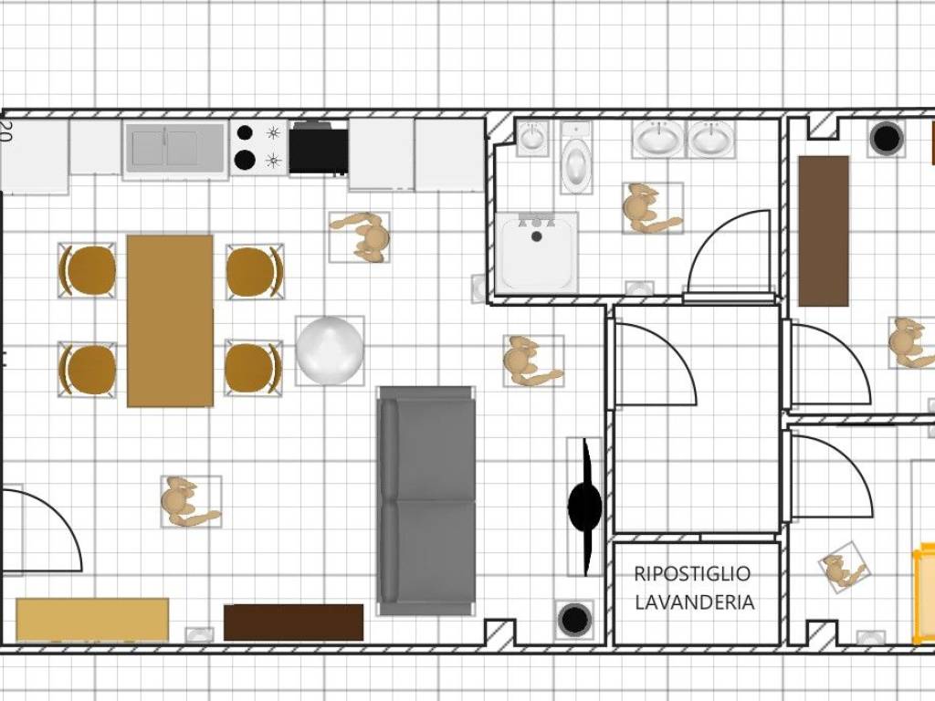 appartamento in vendita a Prato in zona Maliseti