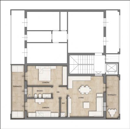 appartamento in vendita a Prato in zona Maliseti