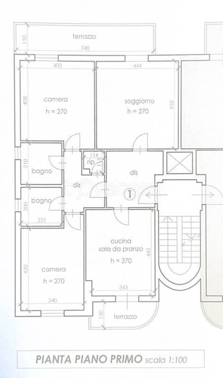 appartamento in vendita a Prato in zona Grignano
