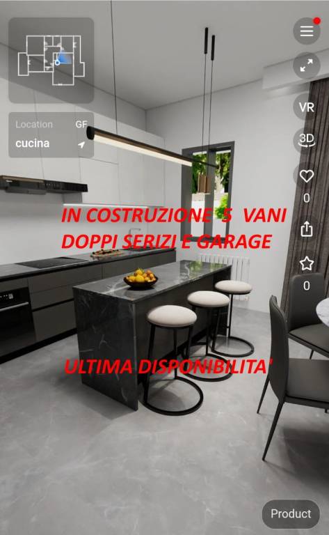 appartamento in vendita a Prato in zona Reggiana