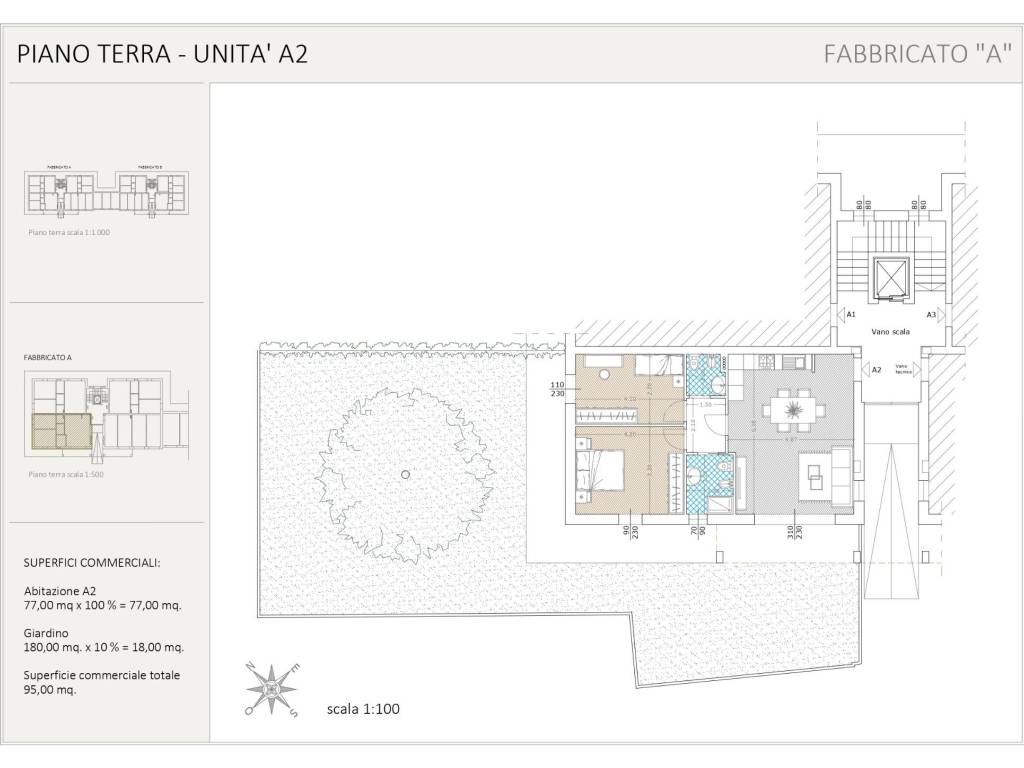 appartamento in vendita a Prato in zona Narnali