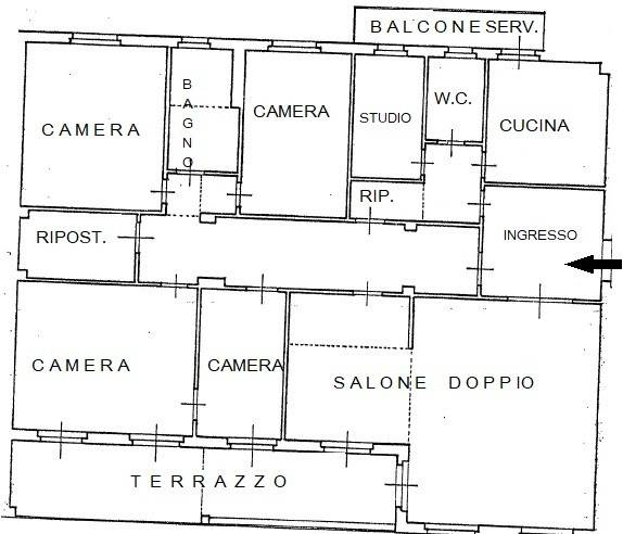 appartamento in vendita a Prato