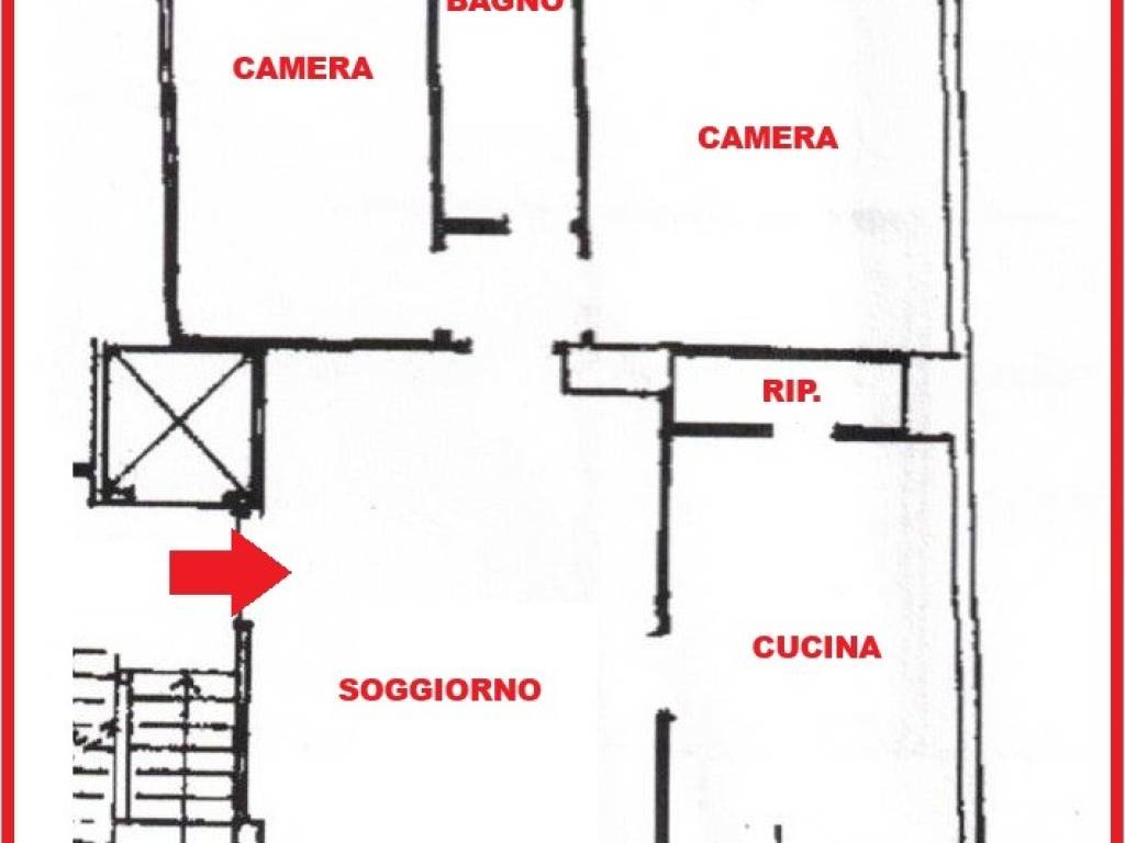 appartamento in vendita a Prato in zona Tavola