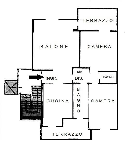appartamento in vendita a Prato