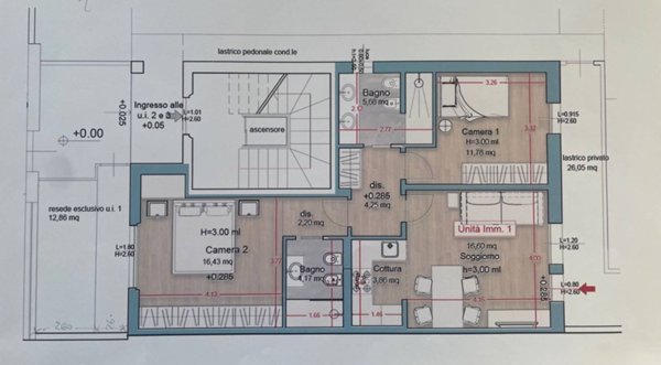 appartamento in vendita a Prato in zona Iolo