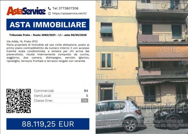 appartamento in vendita a Prato