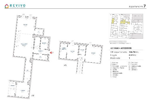 appartamento in vendita a Prato in zona Santa Maria