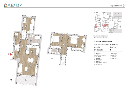 appartamento in vendita a Prato in zona Santa Maria