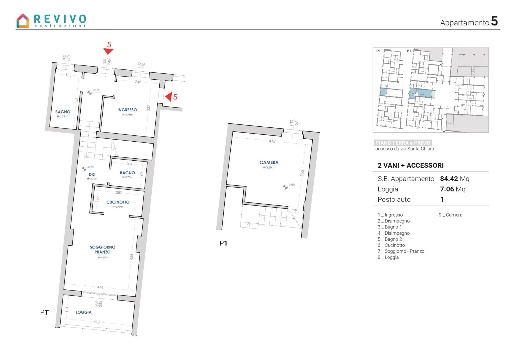 appartamento in vendita a Prato in zona Santa Maria