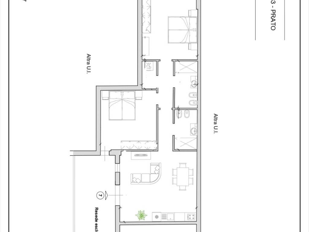 appartamento in vendita a Prato