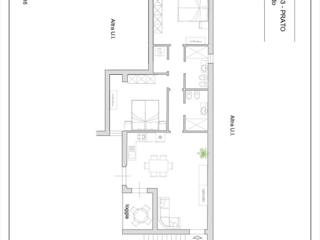 appartamento in vendita a Prato