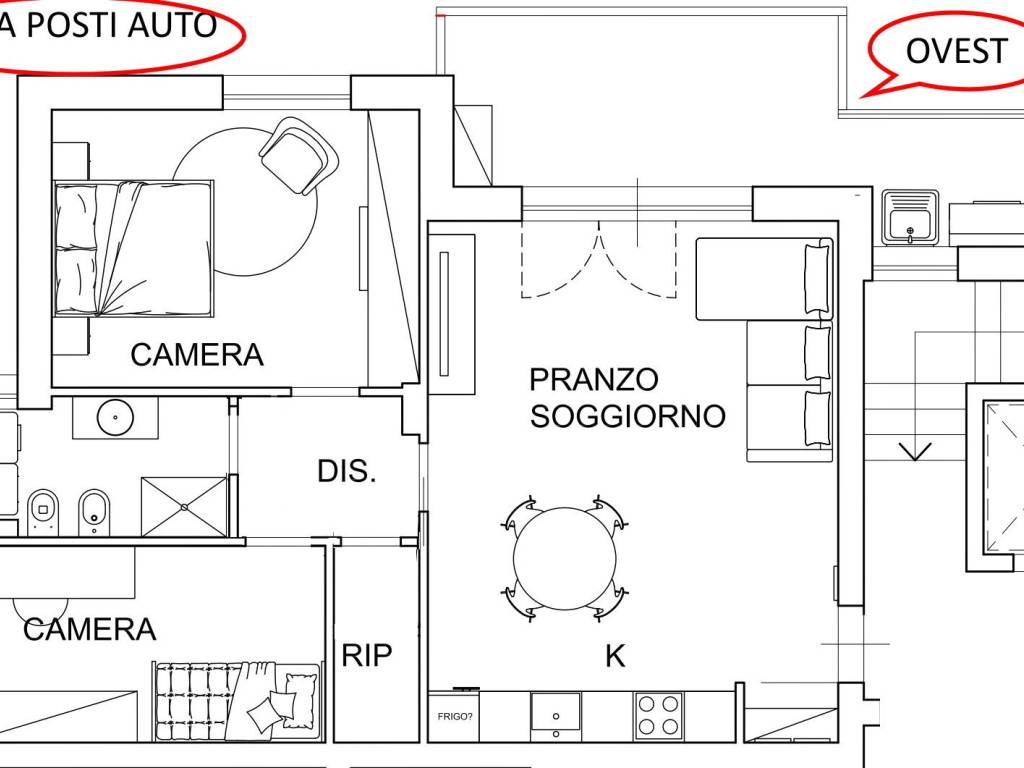 appartamento in vendita a Prato