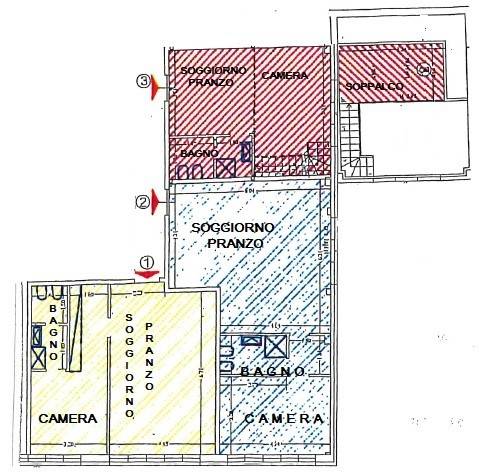 appartamento in vendita a Prato in zona Tavola