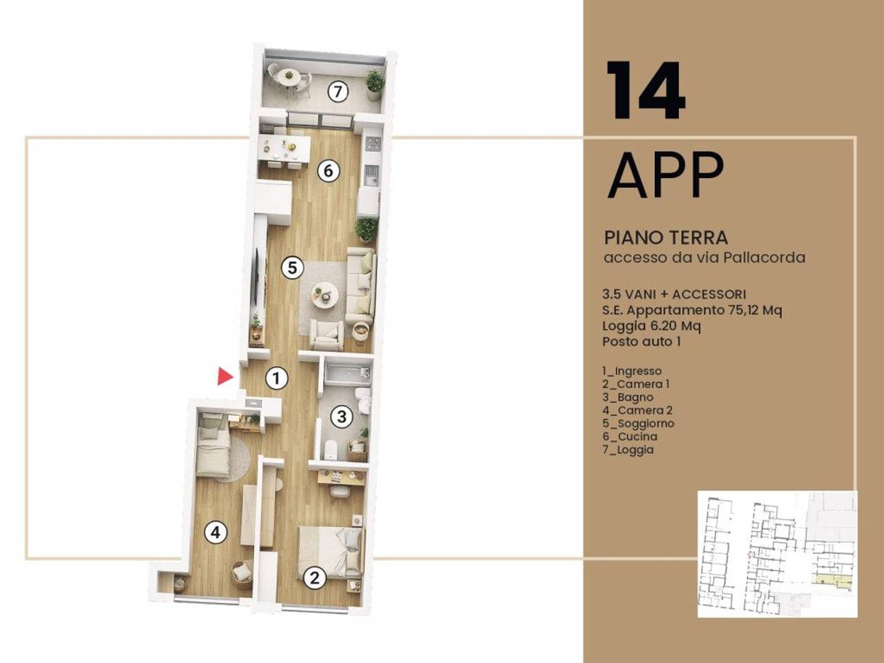 appartamento in vendita a Prato in zona Santa Maria