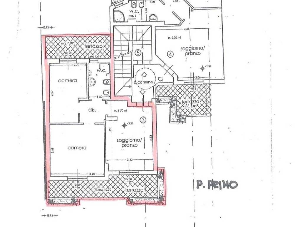 appartamento in vendita a Prato in zona Iolo