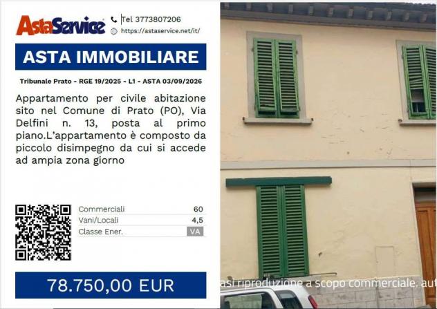 appartamento in vendita a Prato