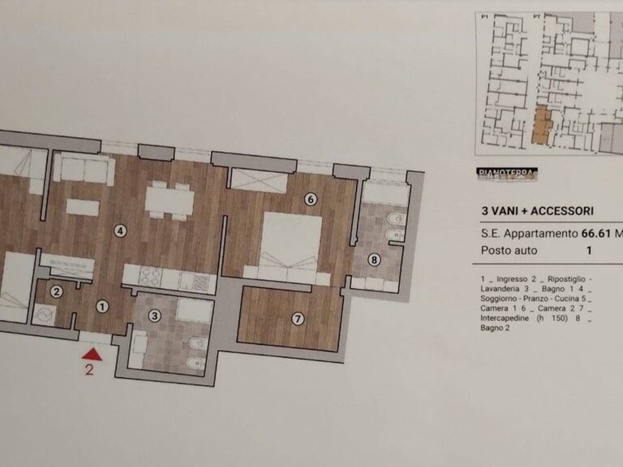 appartamento in vendita a Prato