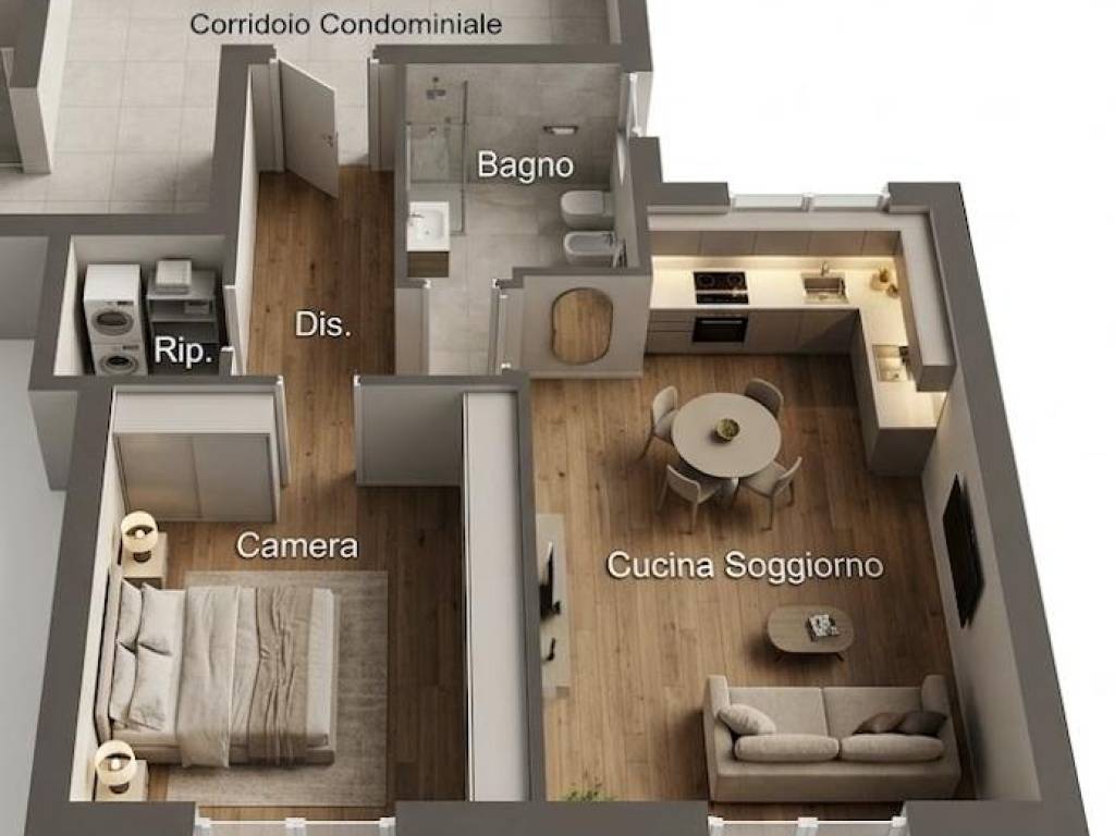 appartamento in vendita a Prato
