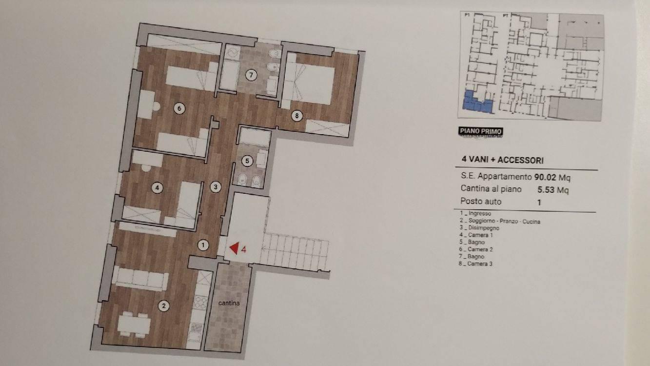 appartamento in vendita a Prato