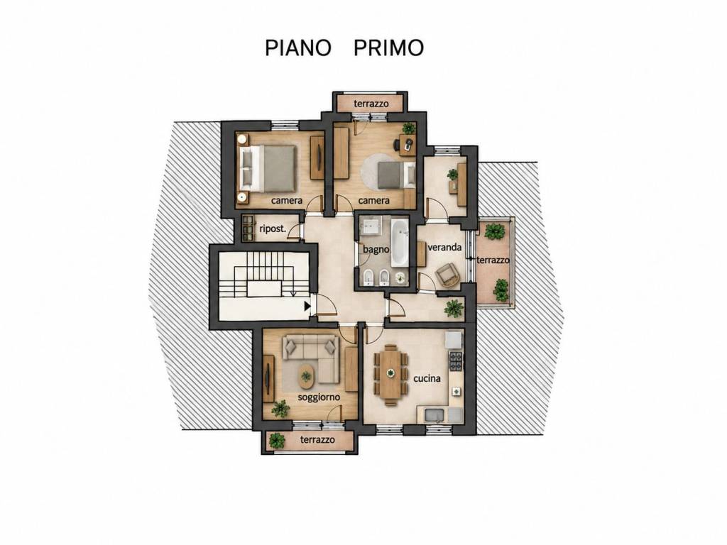 appartamento in vendita a Prato in zona La Macine